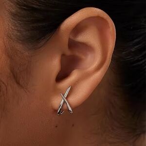 Silver Hug Earrings
